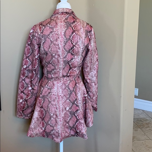 Python print peplum jacket Never worn - Picture 3 of 3